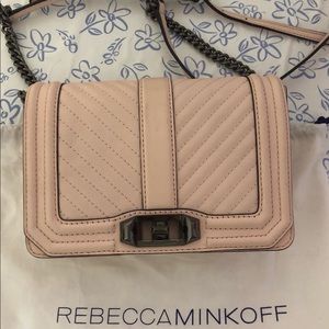 Rebecca Minkoff Quilt Small Leather Crossbody Bag